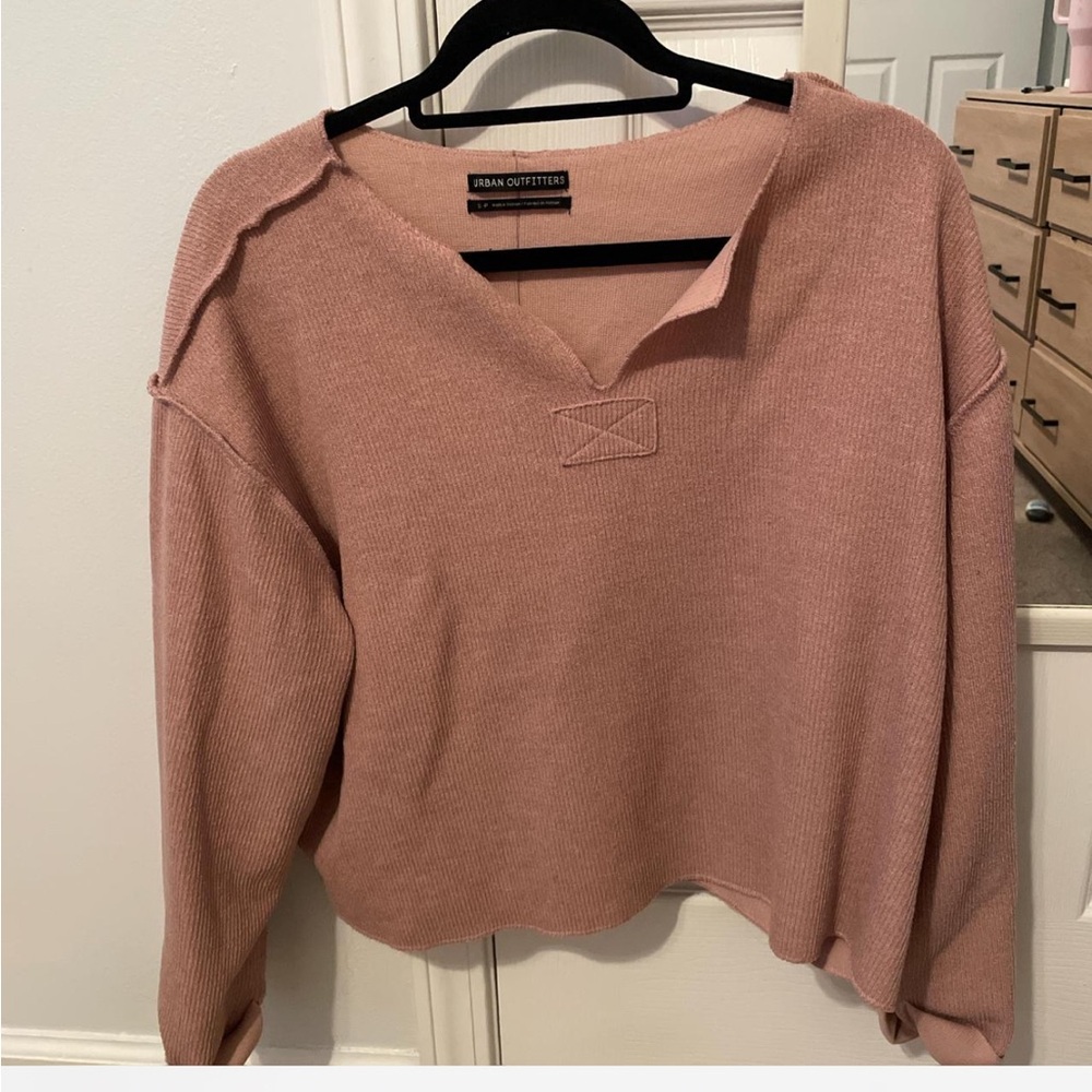 Urban Outfitters Blush Knit Pullover